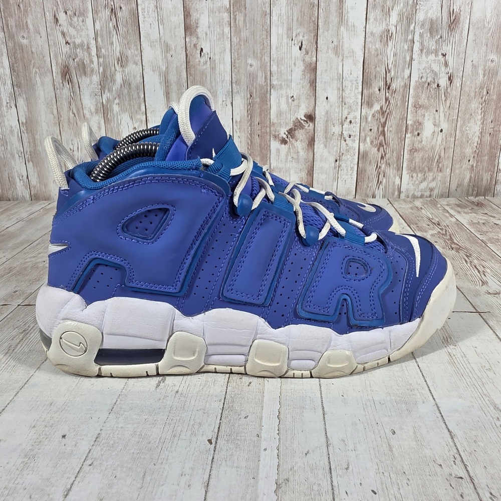 Nike Air More Uptempo Cobalt Bliss Blue White DM1023-400 Kids Size 7Y